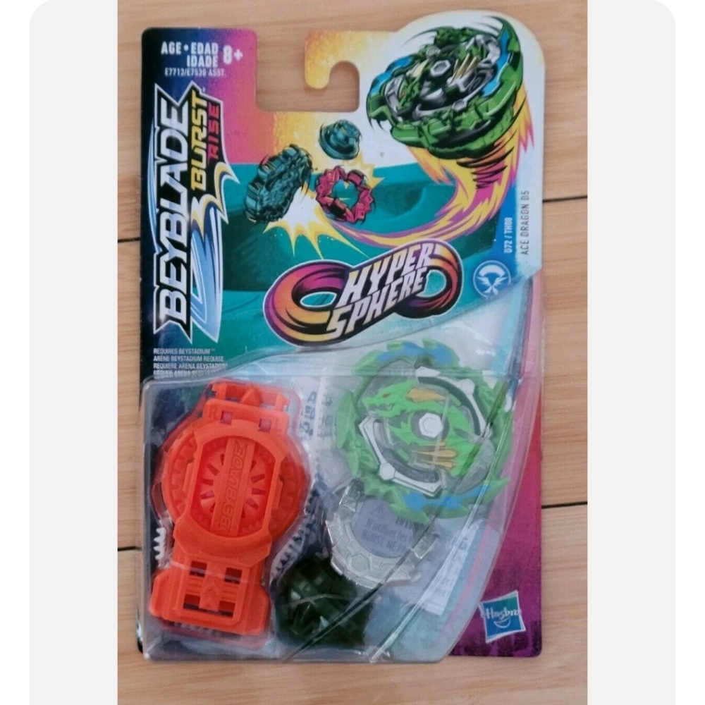 Beyblade Ace Dragon D5 Burst Rise Hypersphere Starter Pack D72/TH08